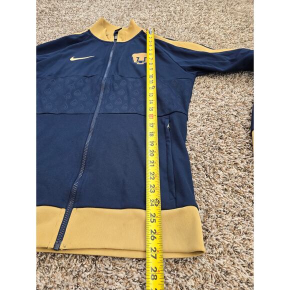 Nike Pumas UNAM Track Jacket Navy Gold Men's M 2019 Club Retro Streetwear Mexico - Picture 6 of 8